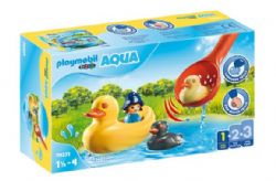 PLAYMOBIL 1-2-3 - FAMILLE DE CANARDS ET ENFANT #70271